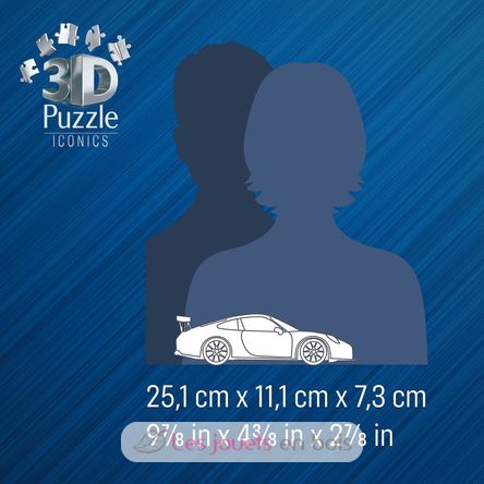 Puzzle 3D Porsche 911 GT3 Cup 108 pcs RAV12008039 Ravensburger 4