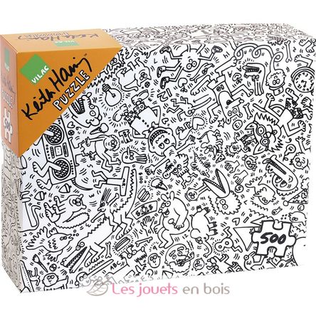 Puzzle Keith Haring 500 pièces V9223 Vilac 3