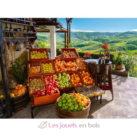 Puzzle Marché fruits et légumes en Croatie 500 pcs RAV12001814 Ravensburger 2