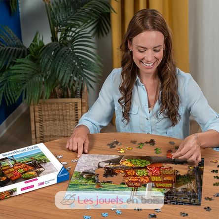 Puzzle Marché fruits et légumes en Croatie 500 pcs RAV12001814 Ravensburger 4
