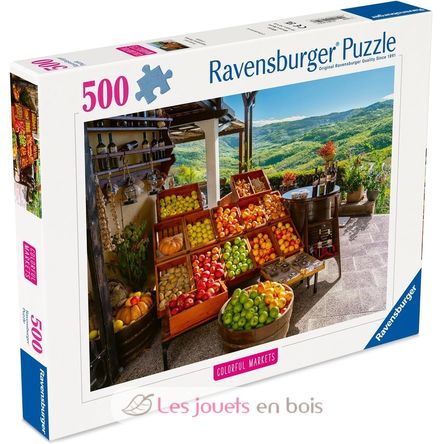 Puzzle Marché fruits et légumes en Croatie 500 pcs RAV12001814 Ravensburger 7