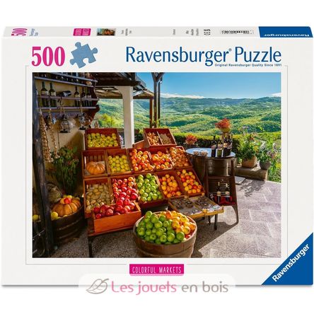 Puzzle Marché fruits et légumes en Croatie 500 pcs RAV12001814 Ravensburger 1