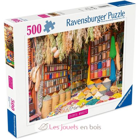 Puzzle Marché aux épices au Maroc 500 pcs RAV12001816 Ravensburger 6
