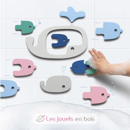 Puzzle de bain - Baleines QU-171027 Quut 2