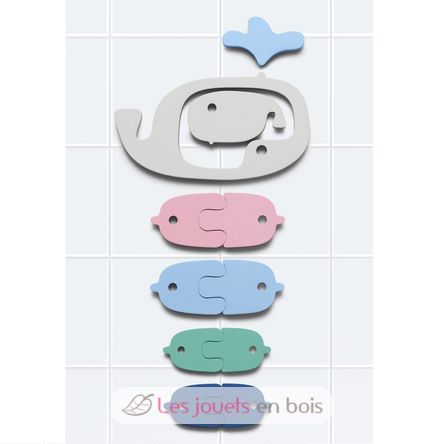 Puzzle de bain - Baleines QU-171027 Quut 3