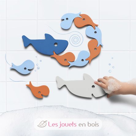 Puzzle de bain - Requins QU-171041 Quut 2