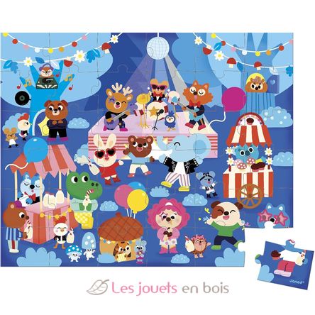 Puzzle C'est la fête 36 pcs J02388 Janod 1