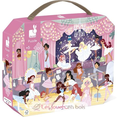 Puzzle Les danseuses 100 pcs J02393 Janod 1