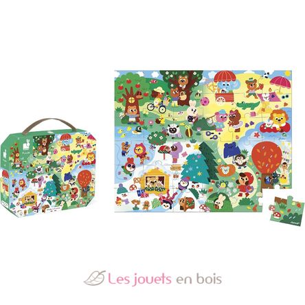 Puzzle Les 4 saisons 36 pcs J02390 Janod 3