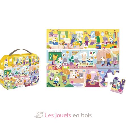 Puzzle Les rituels 24 pcs J02389 Janod 3