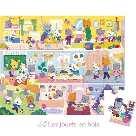Puzzle Les rituels 24 pcs J02389 Janod 2