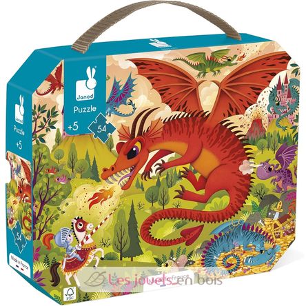 Puzzle Royaume de dragons 54 pcs J02392 Janod 1
