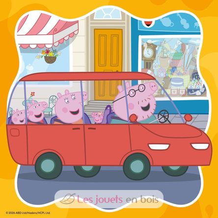 Puzzle Peppa Pig La famille d'abord 3x49 pcs RAV12004288 Ravensburger 6