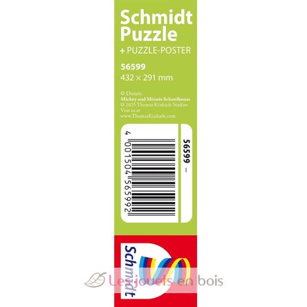 Puzzle L'école de Mickey et Minnie 200 pcs S-56599 Schmidt Spiele 4