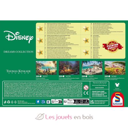 Puzzle L'école de Mickey et Minnie 200 pcs S-56599 Schmidt Spiele 3