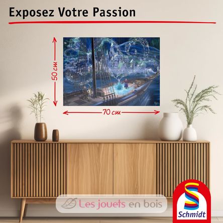 Puzzle La Reine des Neiges amour et magie 1000 pcs S-58052 Schmidt Spiele 3