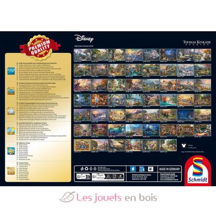 Puzzle La Reine des Neiges amour et magie 1000 pcs S-58052 Schmidt Spiele 4