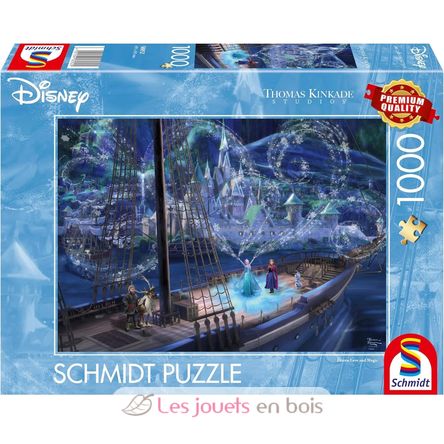 Puzzle La Reine des Neiges amour et magie 1000 pcs S-58052 Schmidt Spiele 1