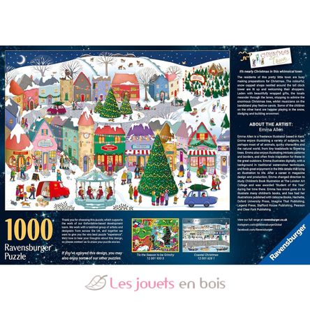 Puzzle La ville de Noël 1000 pcs RAV12001758 Ravensburger 4