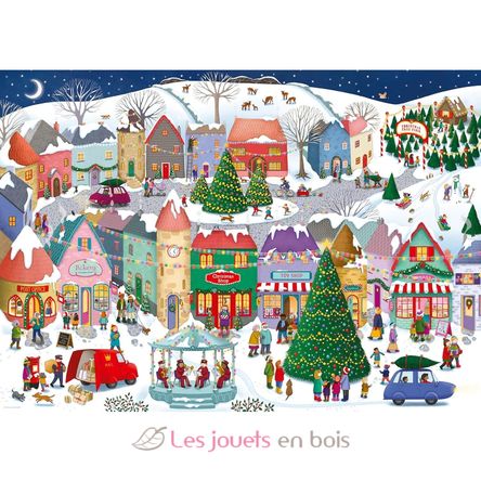 Puzzle La ville de Noël 1000 pcs RAV12001758 Ravensburger 2