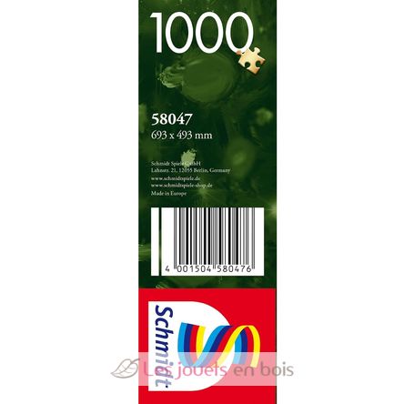 Puzzle Mickey et Minnie décorent le sapin 1000 pcs S-58047 Schmidt Spiele 3