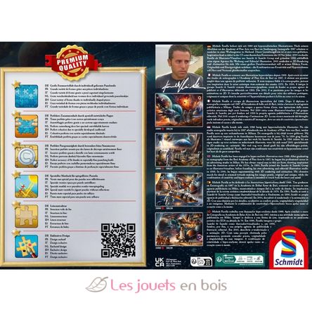 Puzzle Missions spatiales 1000 pcs S-58537 Schmidt Spiele 3