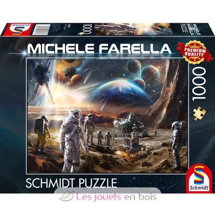 Puzzle Missions spatiales 1000 pcs S-58537 Schmidt Spiele 1