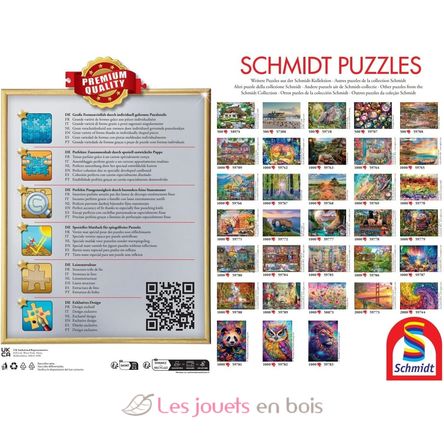 Puzzle Magie des galaxies 1000 pcs S-58538 Schmidt Spiele 4