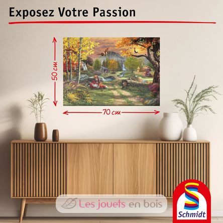 Puzzle Rox et Rouky 1000 pcs S-58050 Schmidt Spiele 3