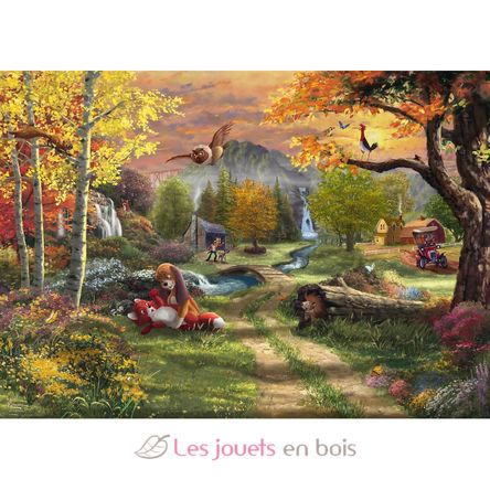 Puzzle Rox et Rouky 1000 pcs S-58050 Schmidt Spiele 2