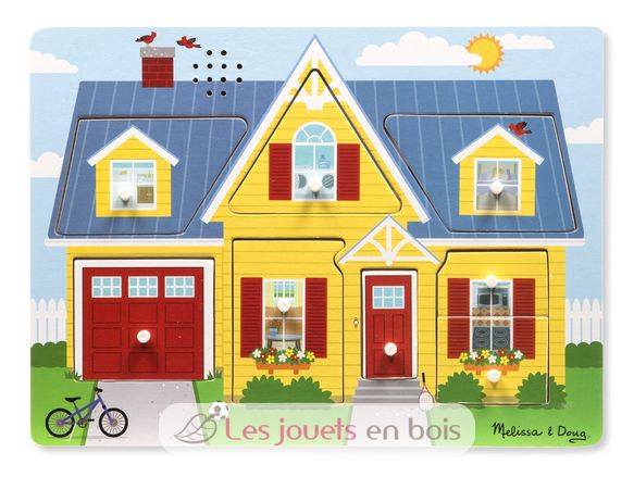 Puzzle sonore Autour de la maison M&D10734 Melissa & Doug 1