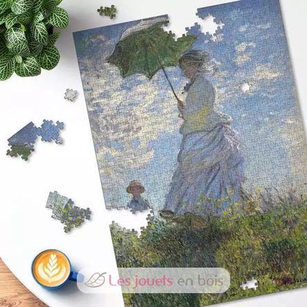 Puzzle Femme à l'ombrelle Claude Monet 1000 pcs RAV12002026 Ravensburger 3