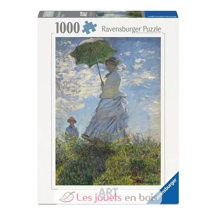 Puzzle Femme à l'ombrelle Claude Monet 1000 pcs RAV12002026 Ravensburger 1