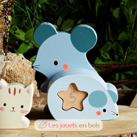 Puzzles d'éveil Maman bébé animaux V7125 Vilac 3