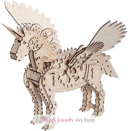 Puzzle 3D licorne Mécanique GI-PWLI Mr Playwood 2