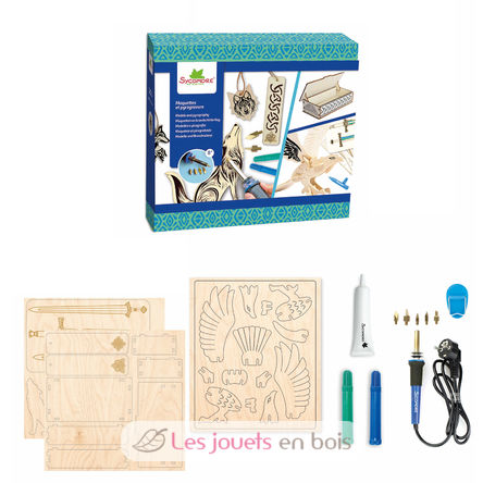 Maquettes et pyrogravure Celtique SYCRE5202 Sycomore 3