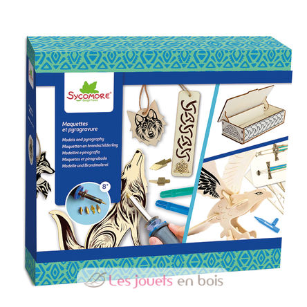 Maquettes et pyrogravure Celtique SYCRE5202 Sycomore 1
