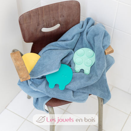 Antidérapants de bain Méduses jaune menthe QU-173656 Quut 7