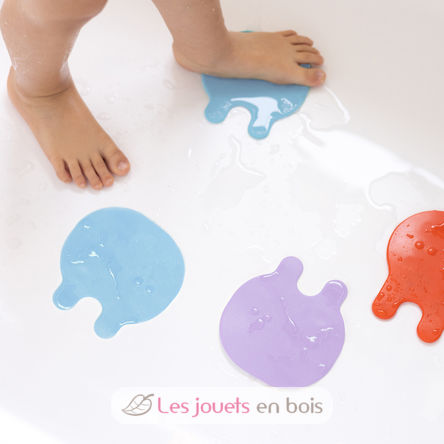 Antidérapants de bain Méduses bleu corail QU-173670 Quut 3