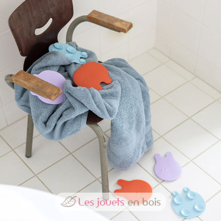 Antidérapants de bain Méduses bleu corail QU-173670 Quut 7