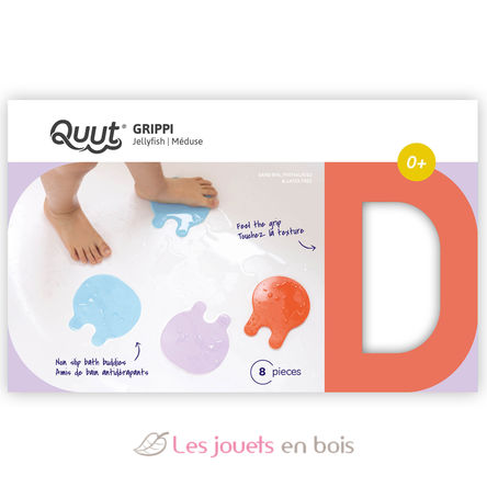 Antidérapants de bain Méduses bleu corail QU-173670 Quut 8