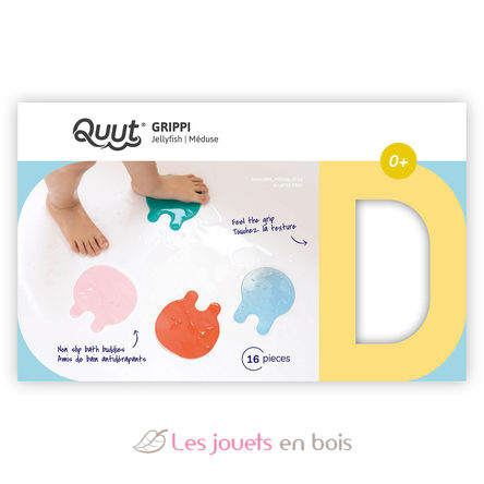 Antidérapants de bain Méduses 16 pcs QU-173694 Quut 2