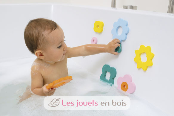 Puzzle de bain - Fleurs QU-171713 Quut 6