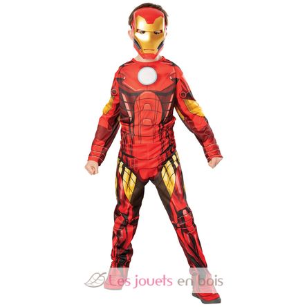 Déguisement Iron Man enfant 5-6 ans RU-R1000852-T56 Rubies 1