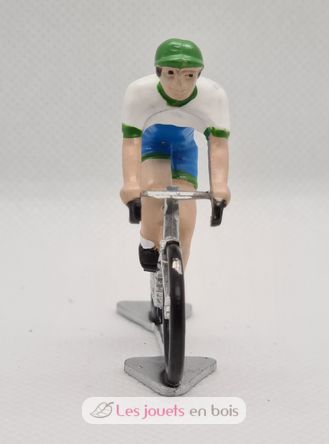 Figurine cycliste R Maillot Equipe Wanty Gobert FR-R17 Fonderie Roger 4