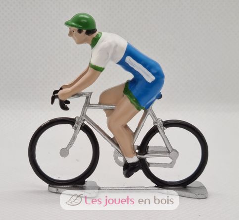 Figurine cycliste R Maillot Equipe Wanty Gobert FR-R17 Fonderie Roger 3