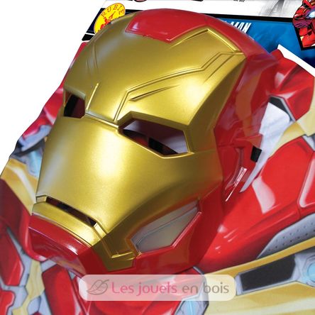 Top Iron Man avec masque 5-8 ans R300113 Rubies 3