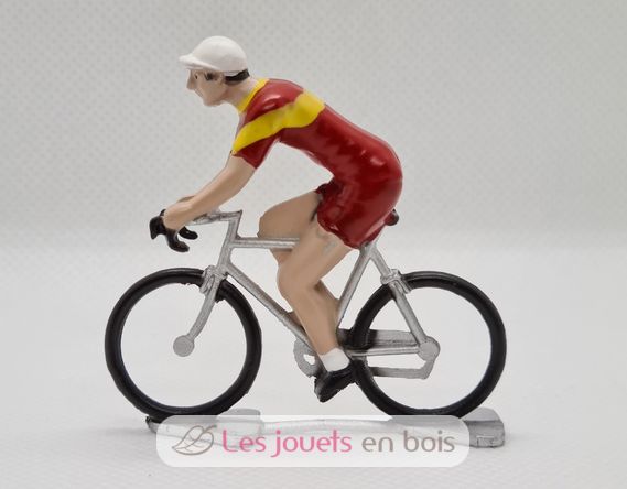 Figurine cycliste R Maillot champion d'Espagne FR-R4 Fonderie Roger 3
