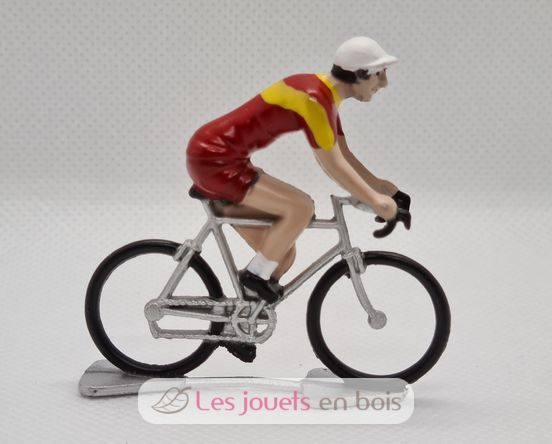 Figurine cycliste R Maillot champion d'Espagne FR-R4 Fonderie Roger 1