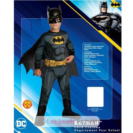 Déguisement Batman enfant 3-4 ans RU-R630856-T34 Rubies 2